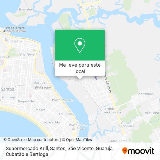 Supermercado Krill mapa