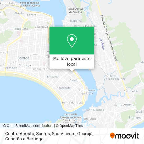Centro Ariosto mapa