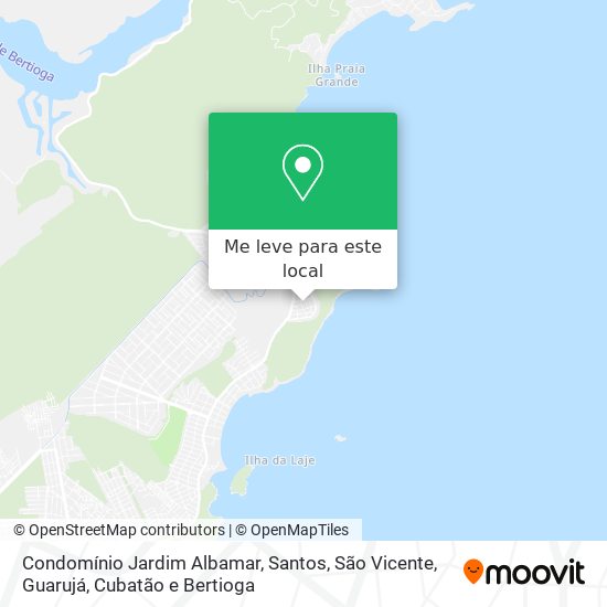 Condomínio Jardim Albamar mapa