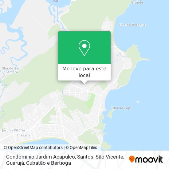 Condomínio Jardim Acapulco mapa