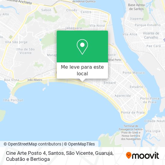 Cine Arte Posto 4 mapa