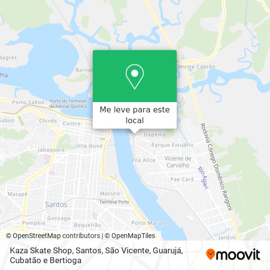 Kaza Skate Shop mapa