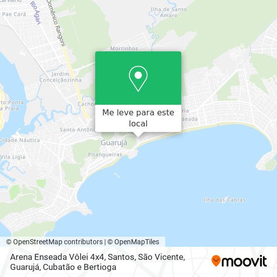 Arena Enseada Vôlei 4x4 mapa