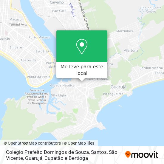 Colegio Prefeito Domingos de Souza mapa