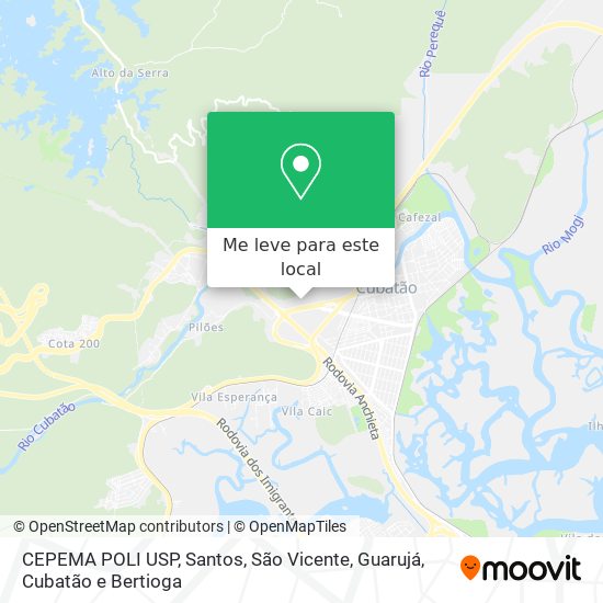 CEPEMA POLI USP mapa