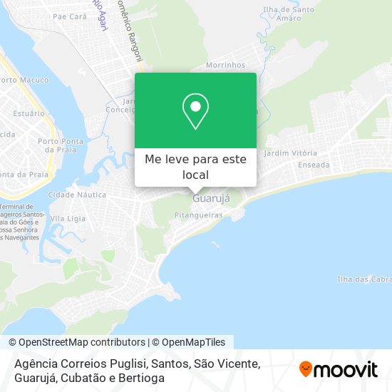 Agência Correios Puglisi mapa