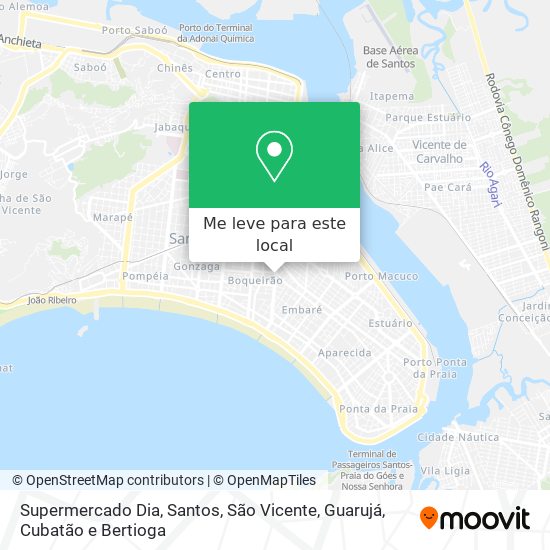 Supermercado Dia mapa