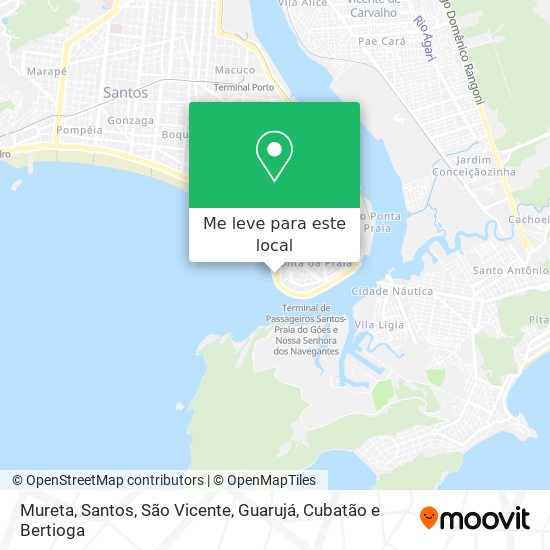 Mureta mapa