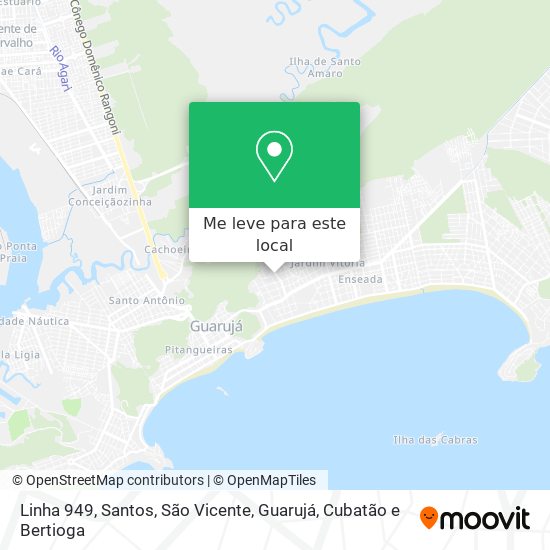 Linha 949 mapa