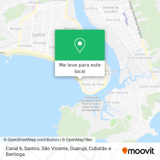 Canal 6 mapa