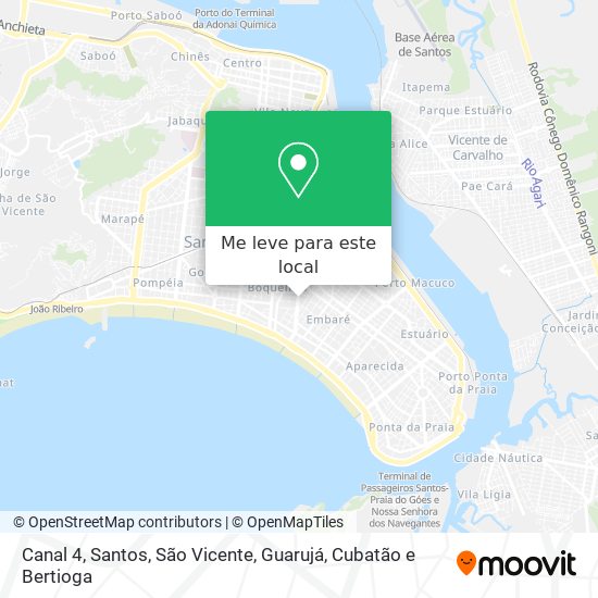 Canal 4 mapa