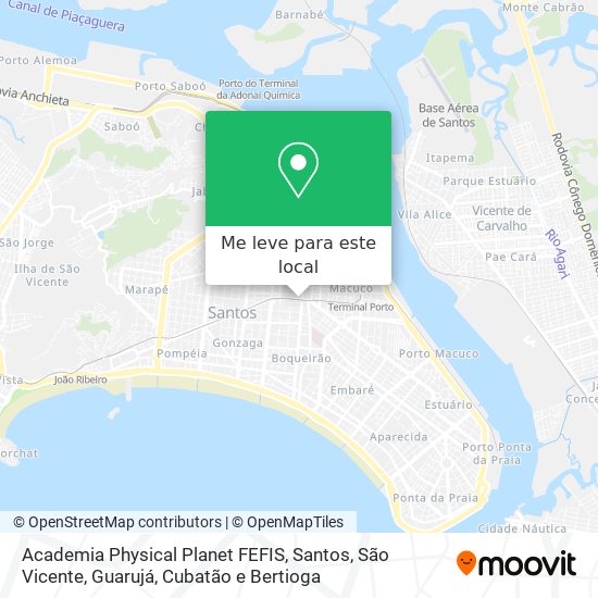 Academia Physical Planet FEFIS mapa