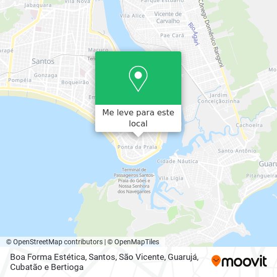 Boa Forma Estética mapa