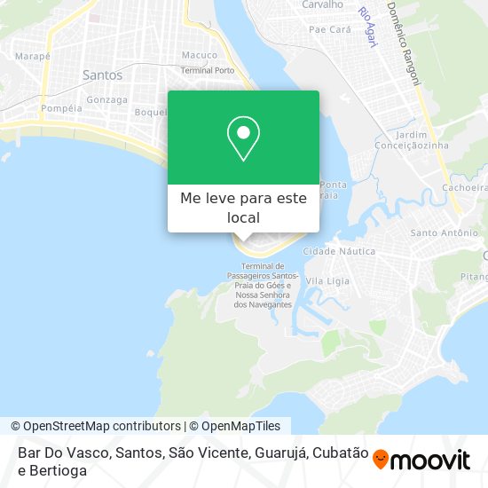 Bar Do Vasco mapa