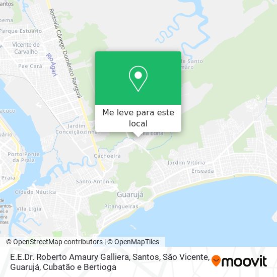 E.E.Dr. Roberto Amaury Galliera mapa