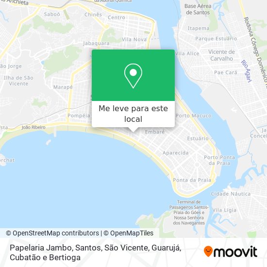 Papelaria Jambo mapa