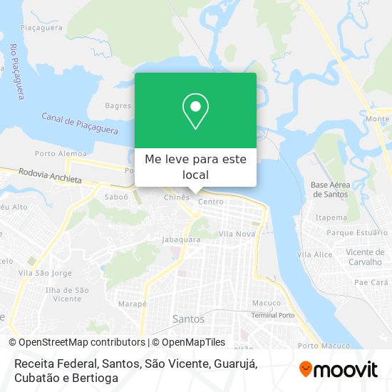 Receita Federal mapa