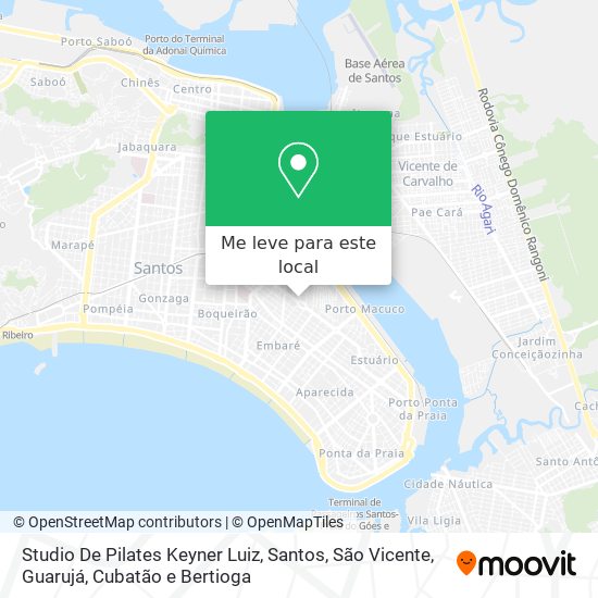 Studio De Pilates Keyner Luiz mapa