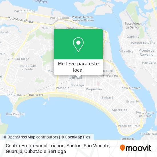 Centro Empresarial Trianon mapa