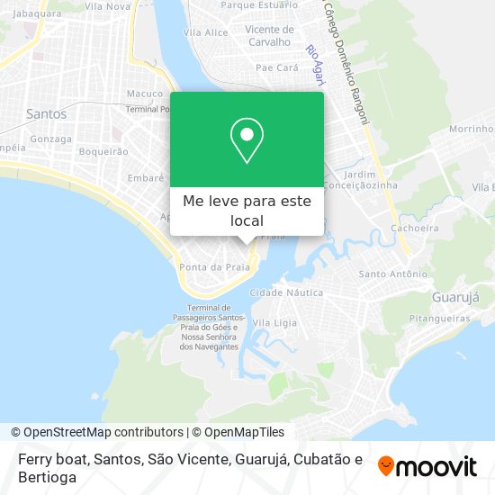 Ferry boat mapa
