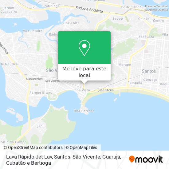 Lava Rápido Jet Lav mapa