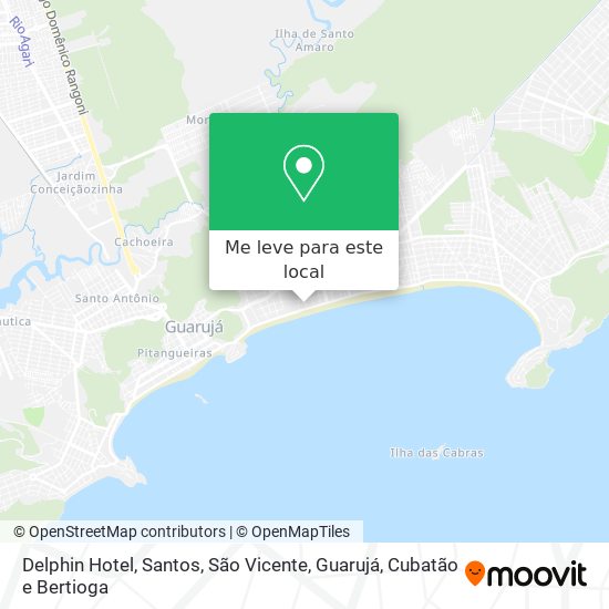 Delphin Hotel mapa