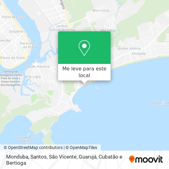 Monduba mapa