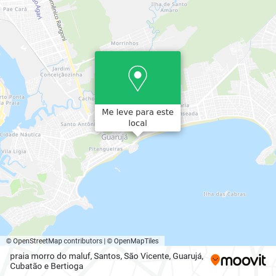 praia morro do maluf mapa