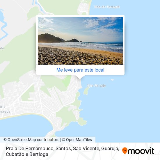 Praia De Pernambuco mapa