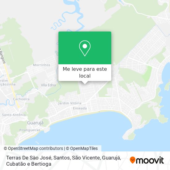 Terras De Sào José mapa