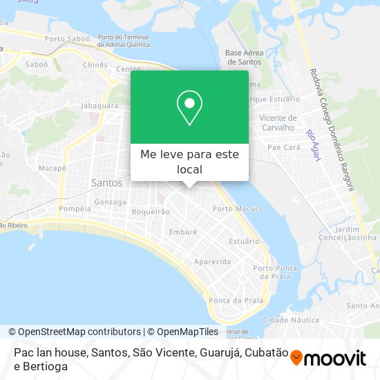 Pac lan house mapa