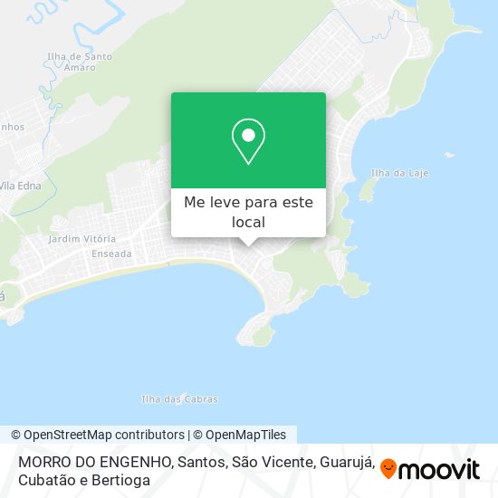 MORRO DO ENGENHO mapa