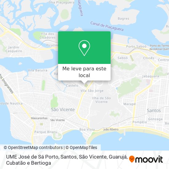 UME José de Sá Porto mapa