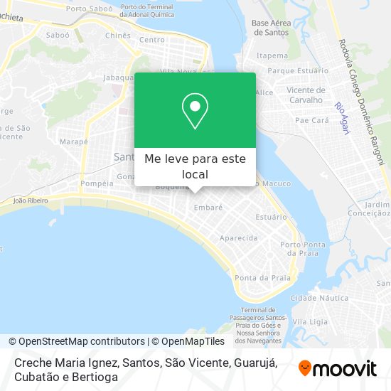 Creche Maria Ignez mapa