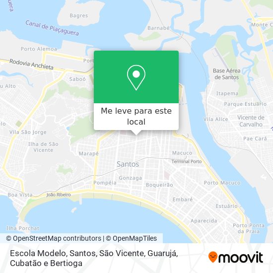 Escola Modelo mapa