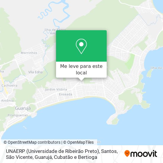 UNAERP (Universidade de Ribeirão Preto) mapa