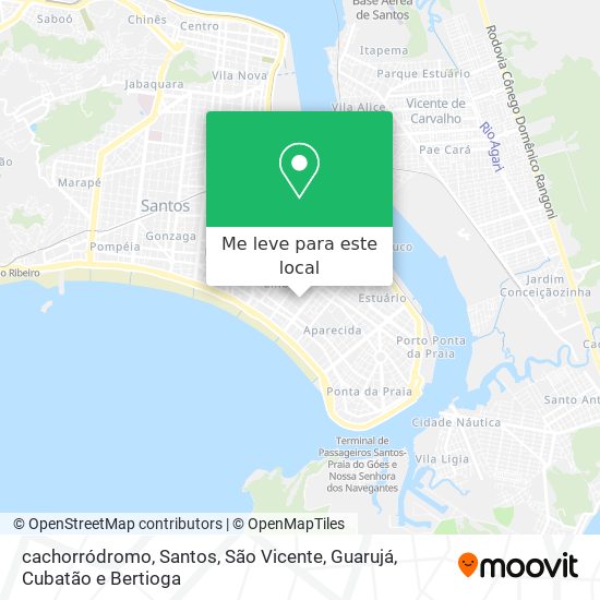 cachorródromo mapa