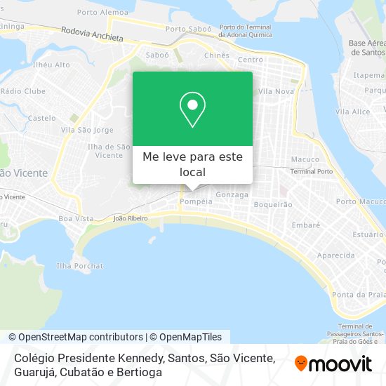 Colégio Presidente Kennedy mapa