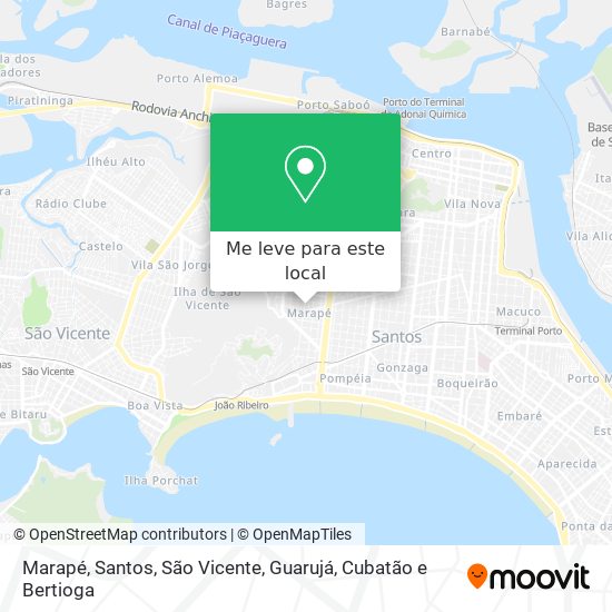 Marapé mapa