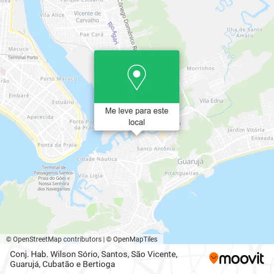 Conj. Hab. Wilson Sório mapa