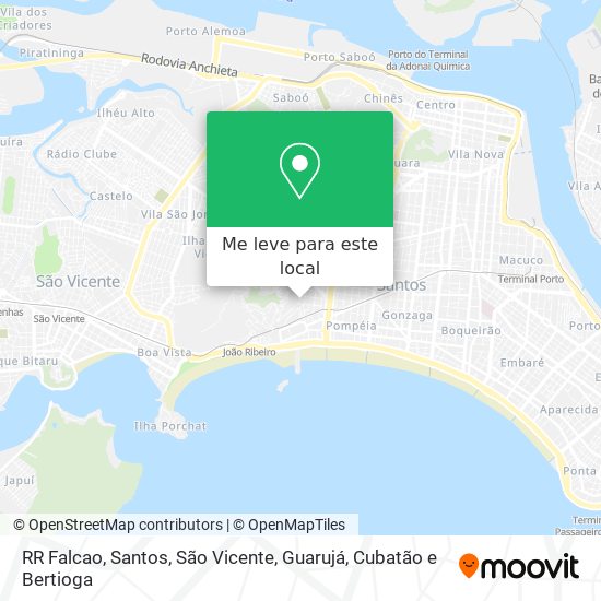 RR Falcao mapa
