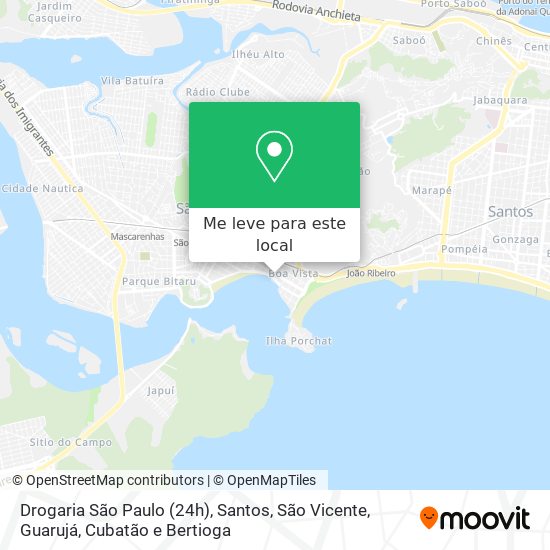 Drogaria São Paulo (24h) mapa
