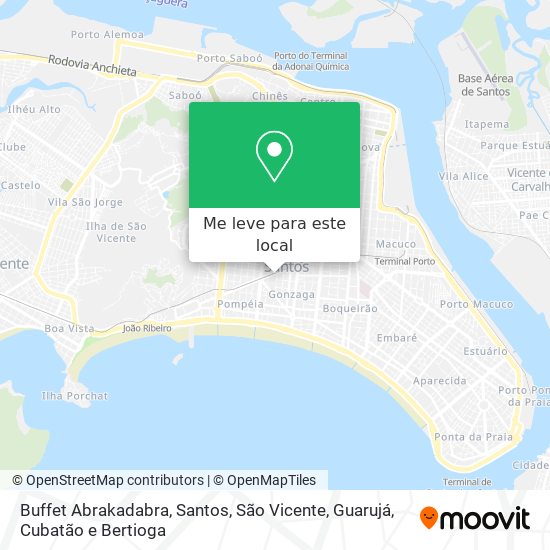 Buffet Abrakadabra mapa