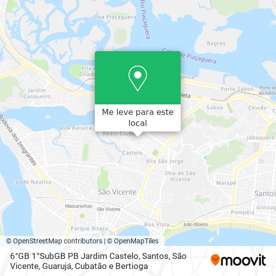 6°GB 1°SubGB PB Jardim Castelo mapa