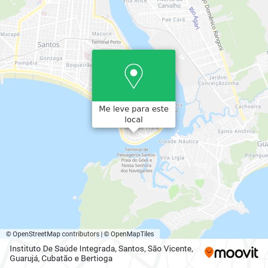 Instituto De Saúde Integrada mapa