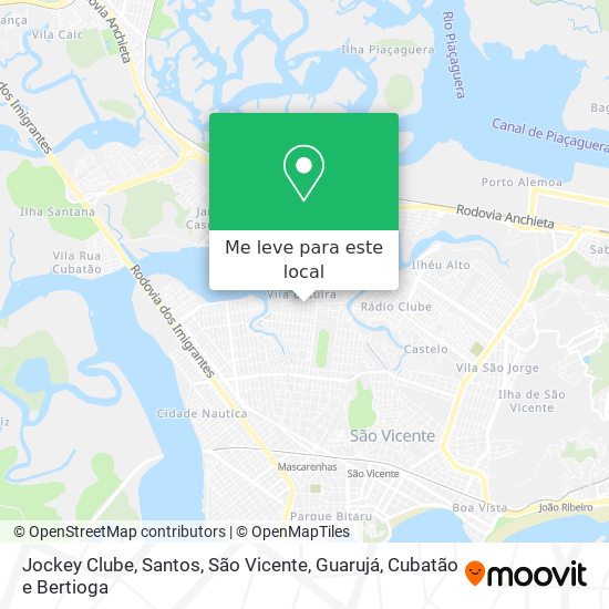 Jockey Clube mapa