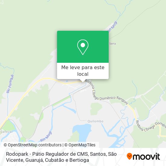 Rodopark - Pátio Regulador de CMS mapa