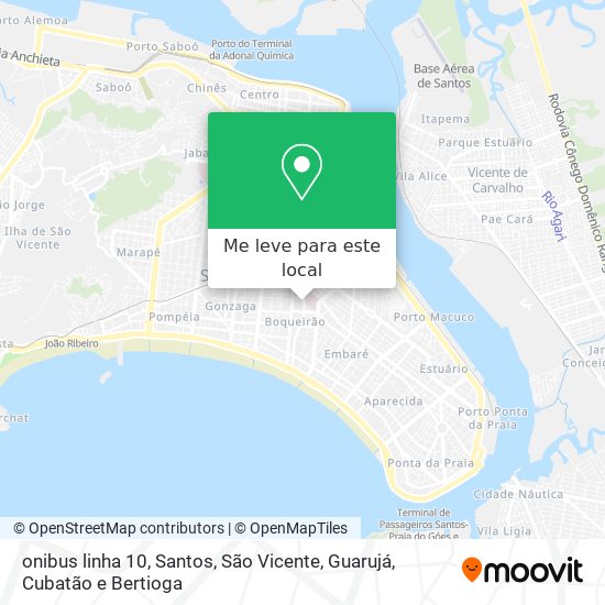 onibus linha 10 mapa