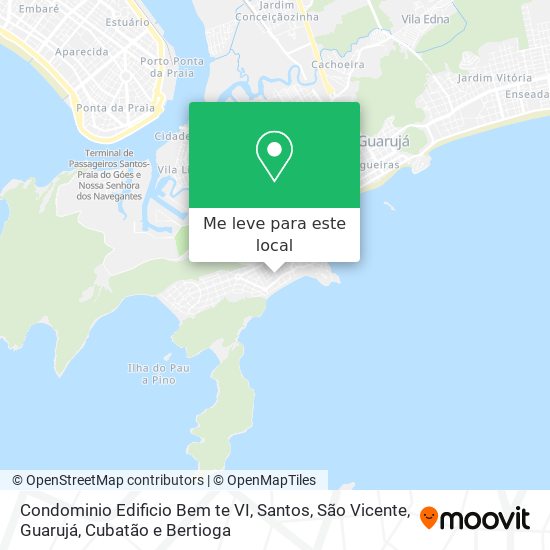 Condominio Edificio Bem te VI mapa