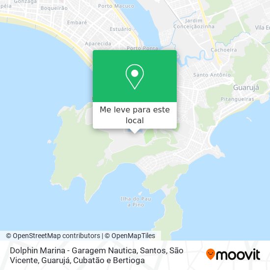 Dolphin Marina - Garagem Nautica mapa